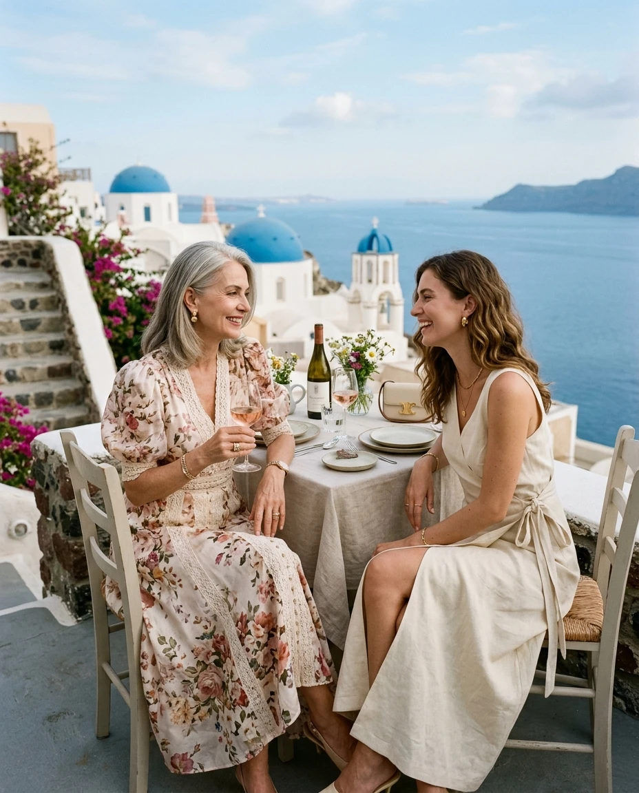 Gemma Deeks Style Guide: Semi Formal Mother’s Day in Crete Summer 2026