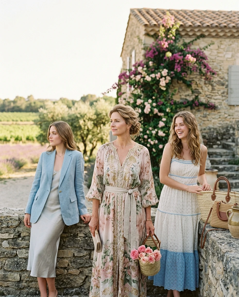 Gemma Deeks Style Guide: Semi Formal Mother’s Day in Provence France Summer 2026