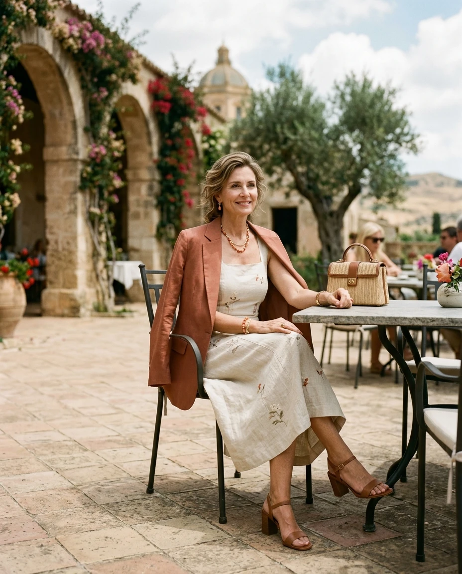 Gemma Deeks Style Guide: Semi Formal Mother’s Day in Sicily Summer 2026