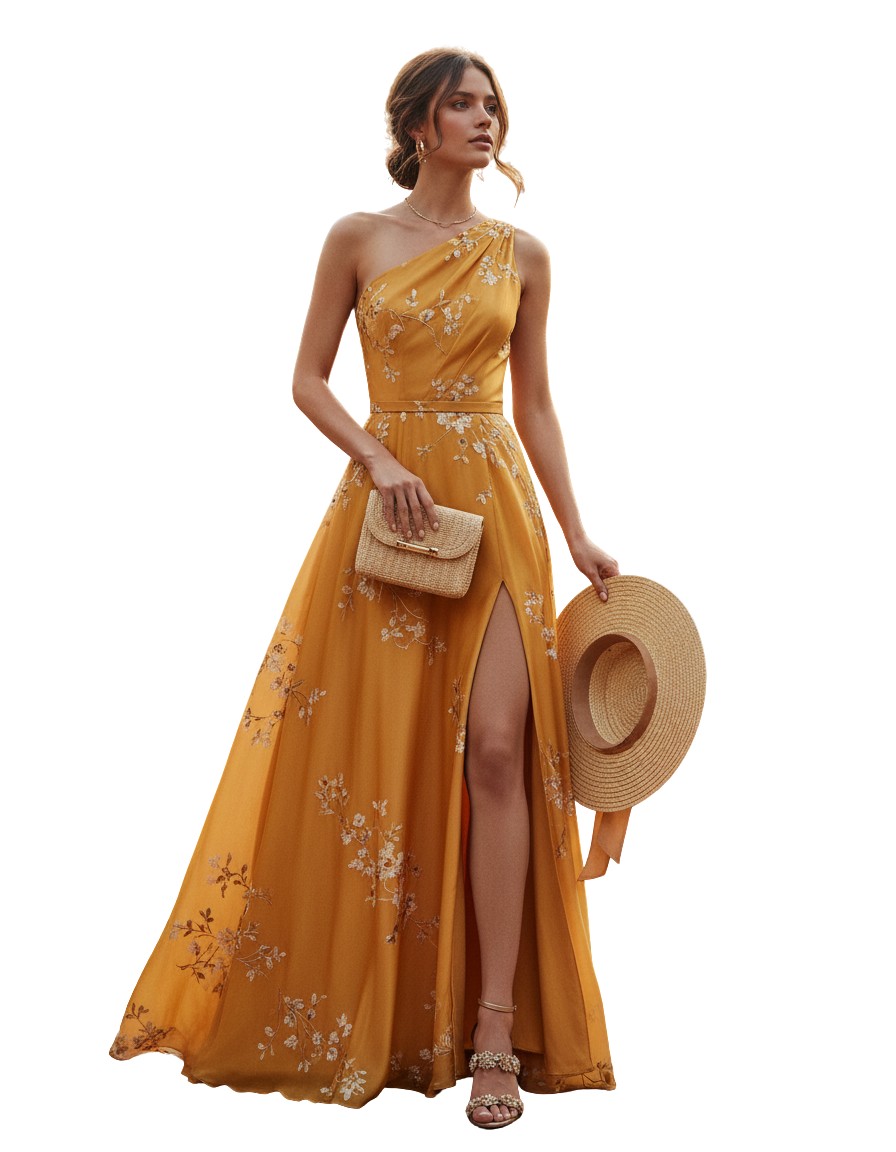 Gemma Deeks Style Guide: Semi Formal wedding guest dress in Mexico Summer 2026