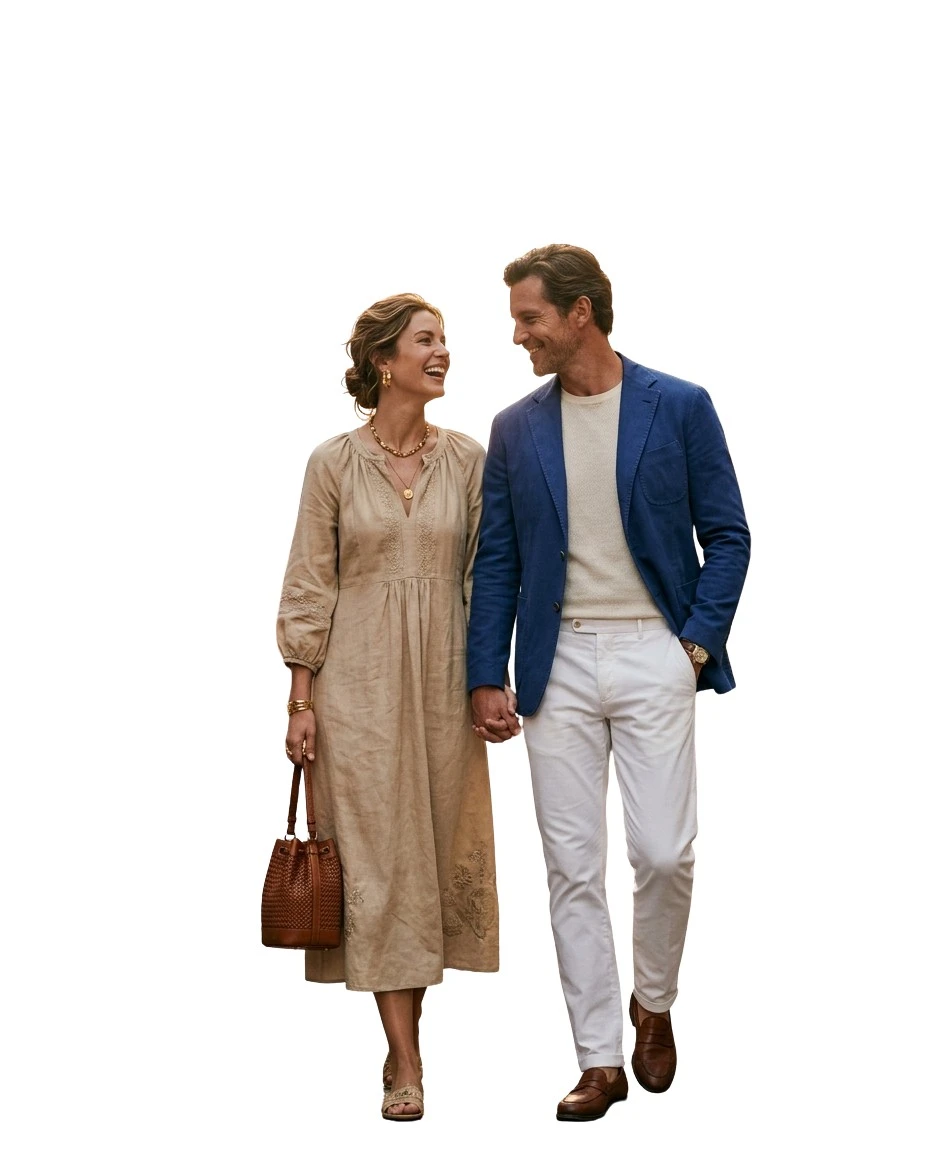 Gemma Deeks Style Guide: Smart Casual Anniversary in Colombia Summer 2026