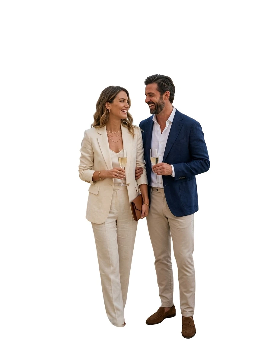 Gemma Deeks Style Guide: Smart Casual Anniversary in Malta Summer 2026