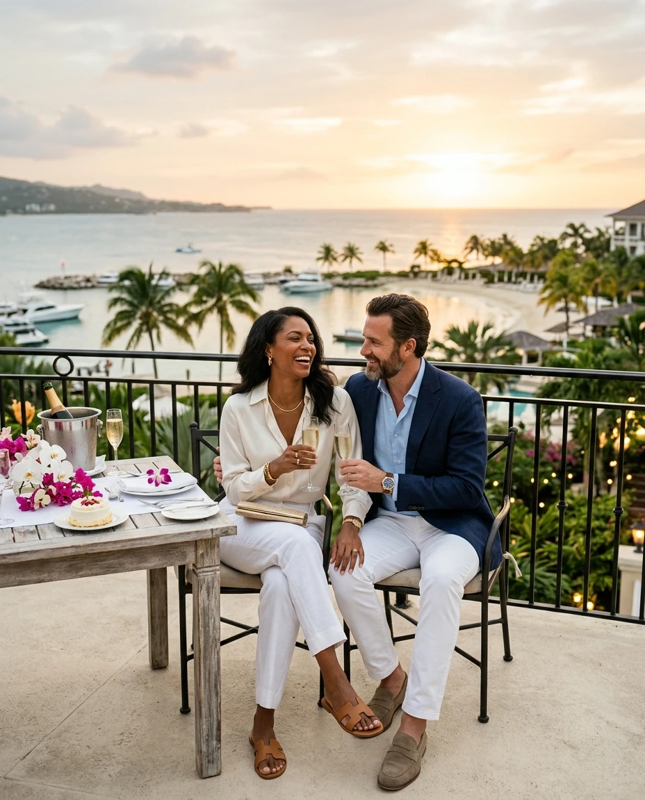 Gemma Deeks Style Guide: Smart Casual Anniversary in Montego Bay Summer 2026