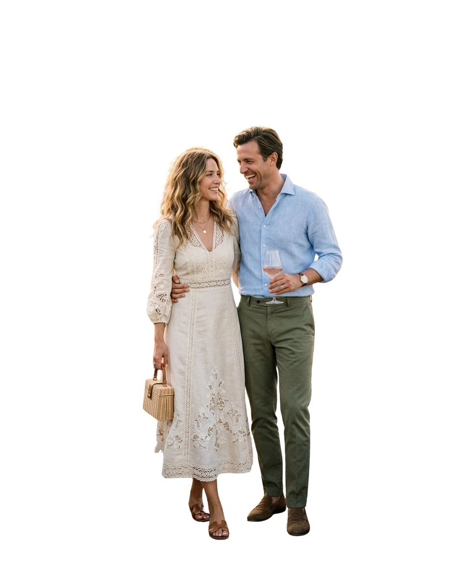 Gemma Deeks Style Guide: Smart Casual Anniversary in Provence France Summer 2026