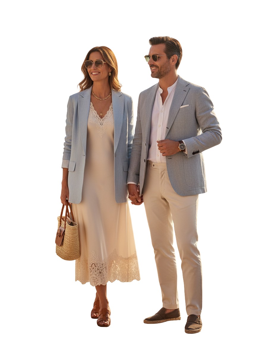 Gemma Deeks Style Guide: Smart Casual Anniversary in Sicily Summer 2026