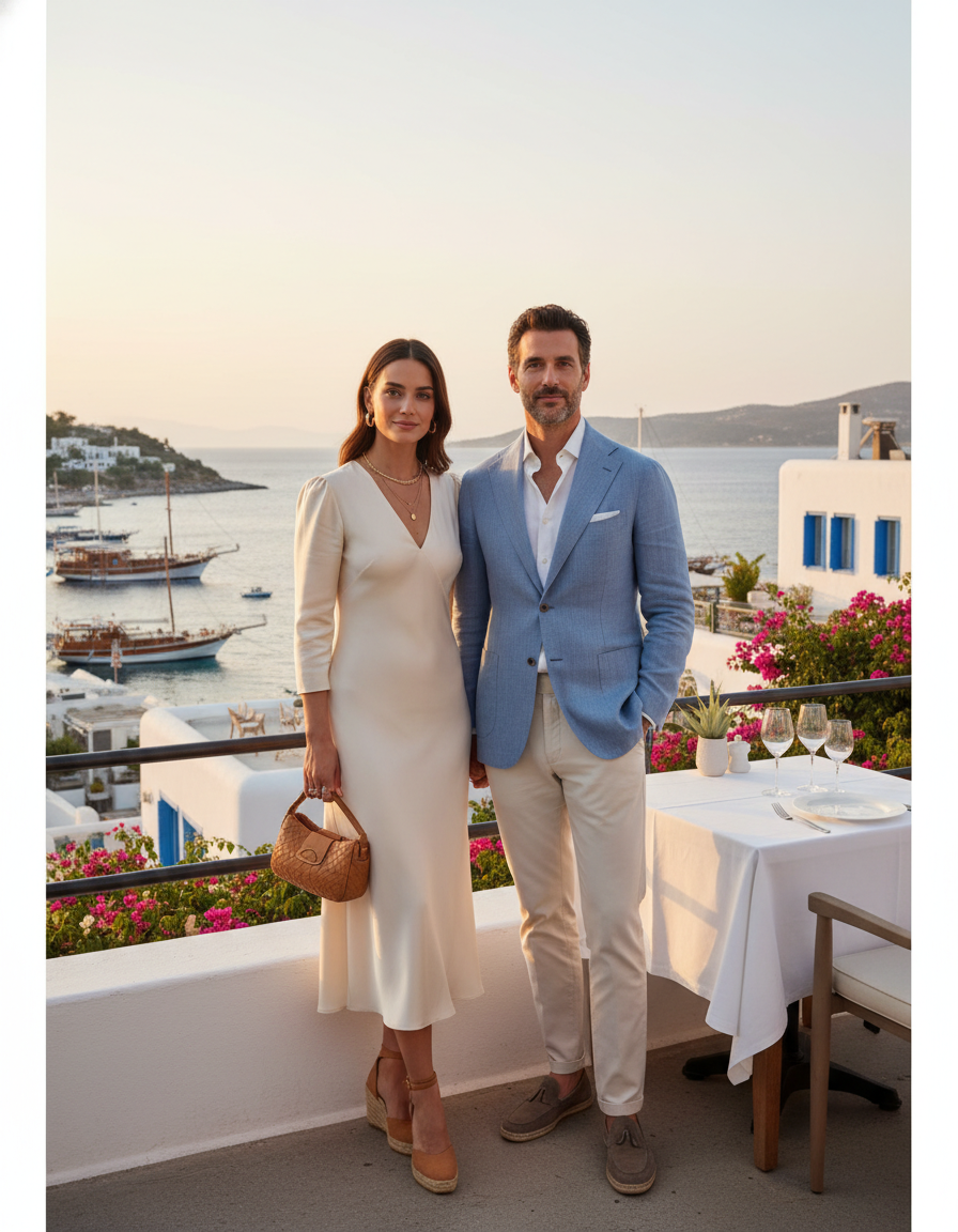 Gemma Deeks Style Guide: Smart Casual Anniversary in Turkey Summer 2026
