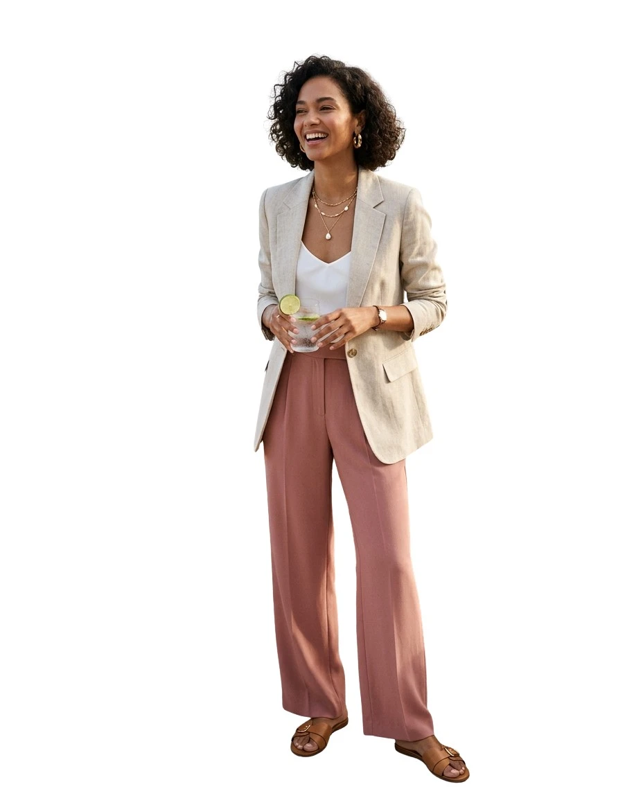 Gemma Deeks Style Guide: Smart Casual Birthday in Bahamas Summer 2026