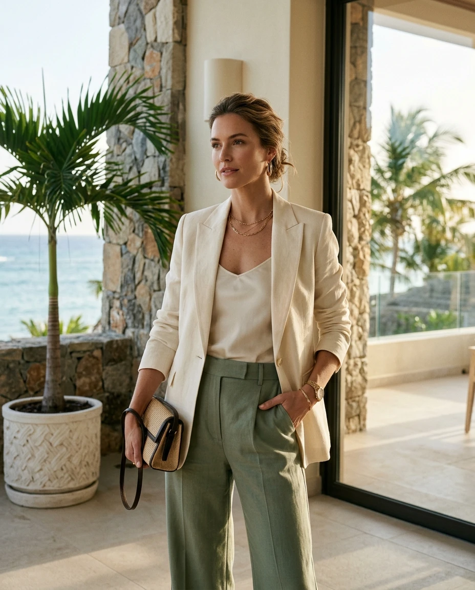 Gemma Deeks Style Guide: Smart Casual Birthday in Cancun Summer 2026