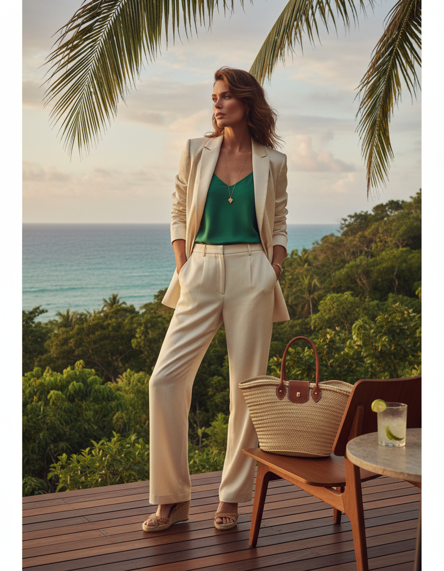 Gemma Deeks Style Guide: Smart Casual Birthday in Costa Rica Summer 2026