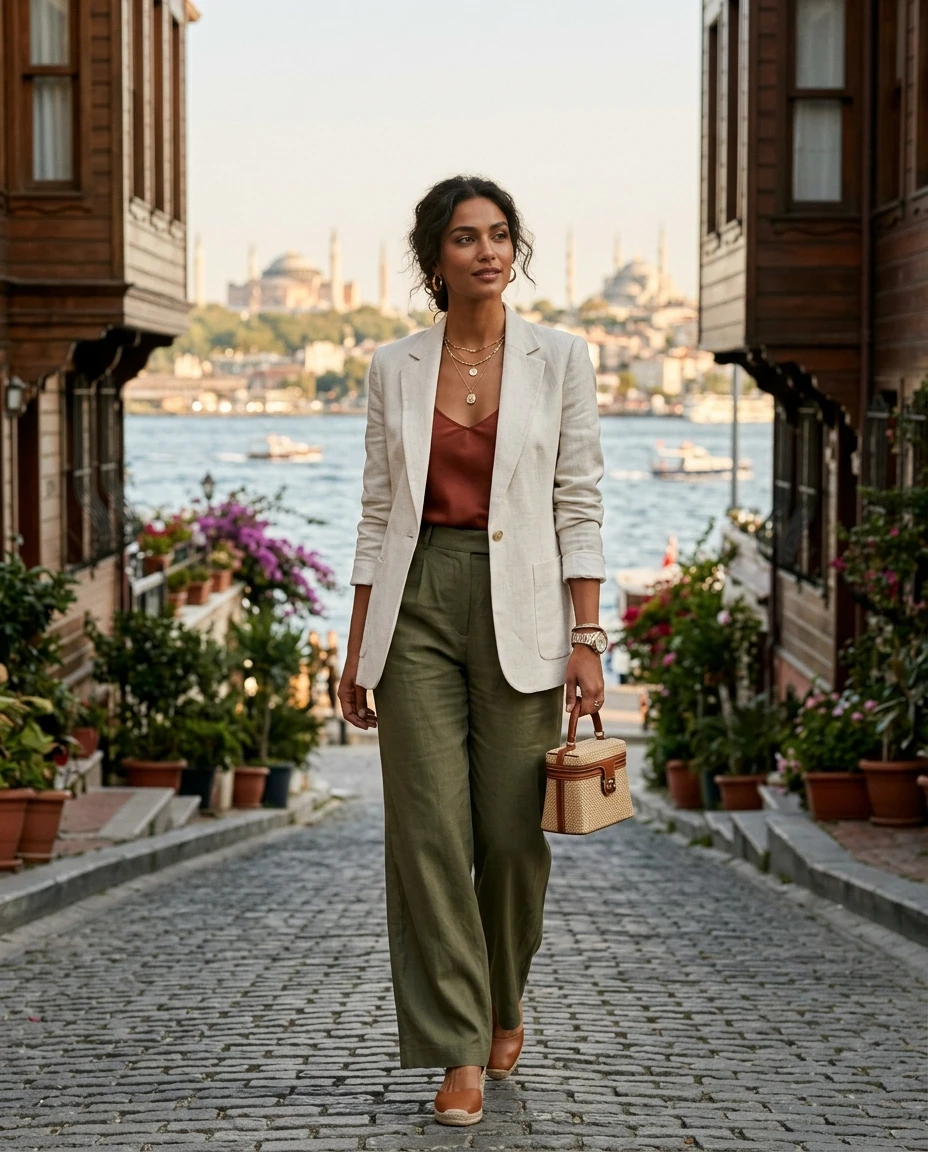 Gemma Deeks Style Guide: Smart Casual Birthday in Istanbul Summer 2026
