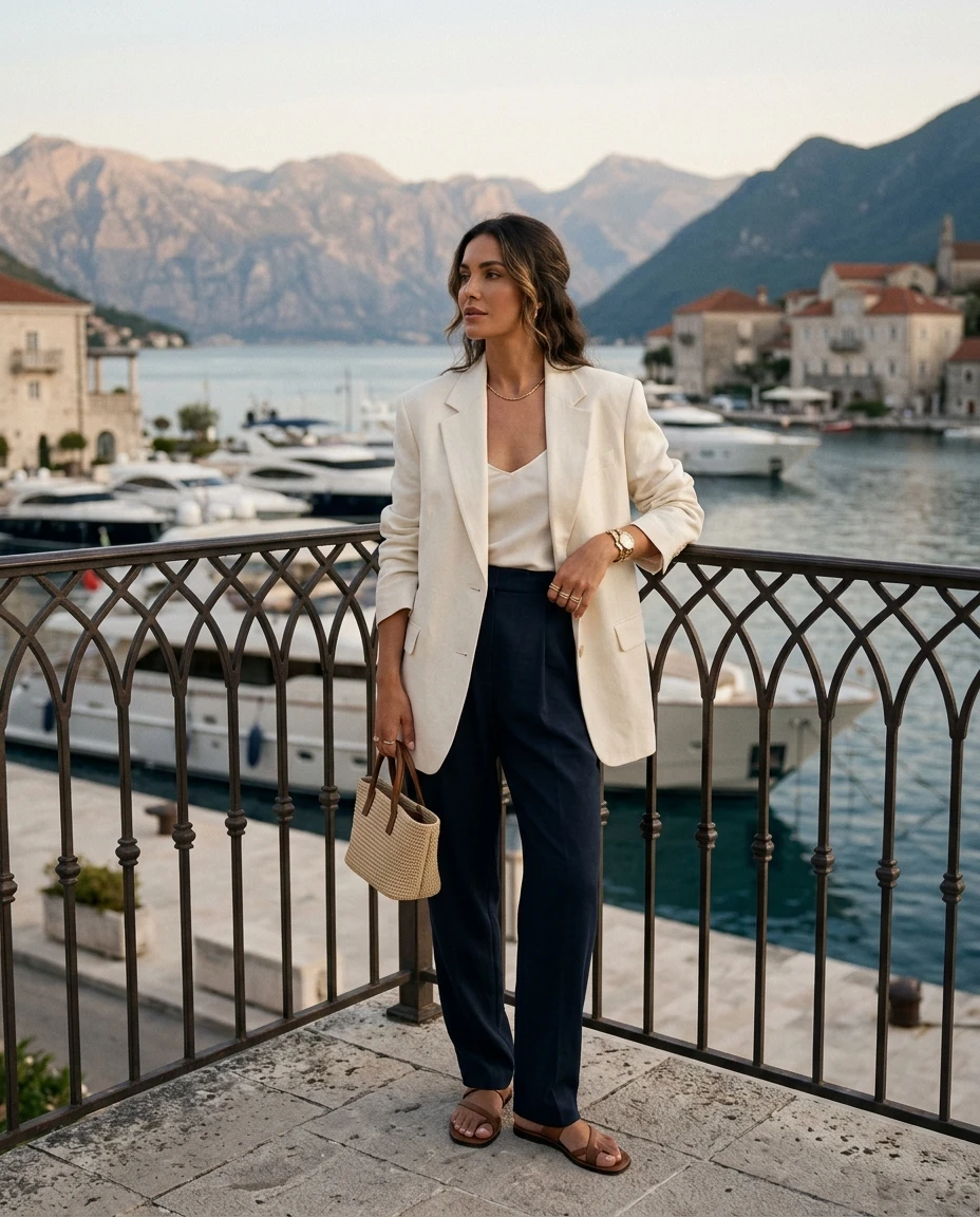 Gemma Deeks Style Guide: Smart Casual Birthday in Montenegro Summer 2026
