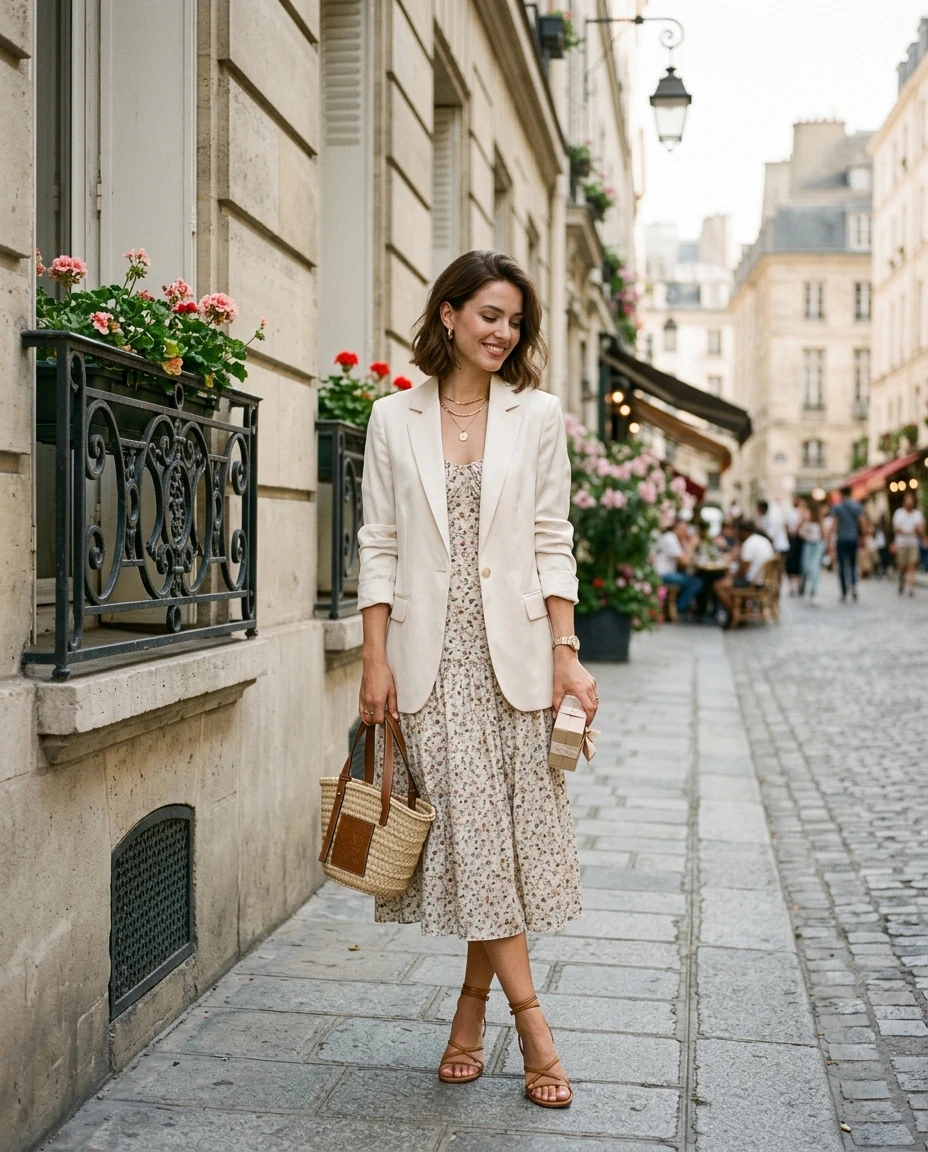 Gemma Deeks Style Guide: Smart Casual Birthday in Paris Summer 2026