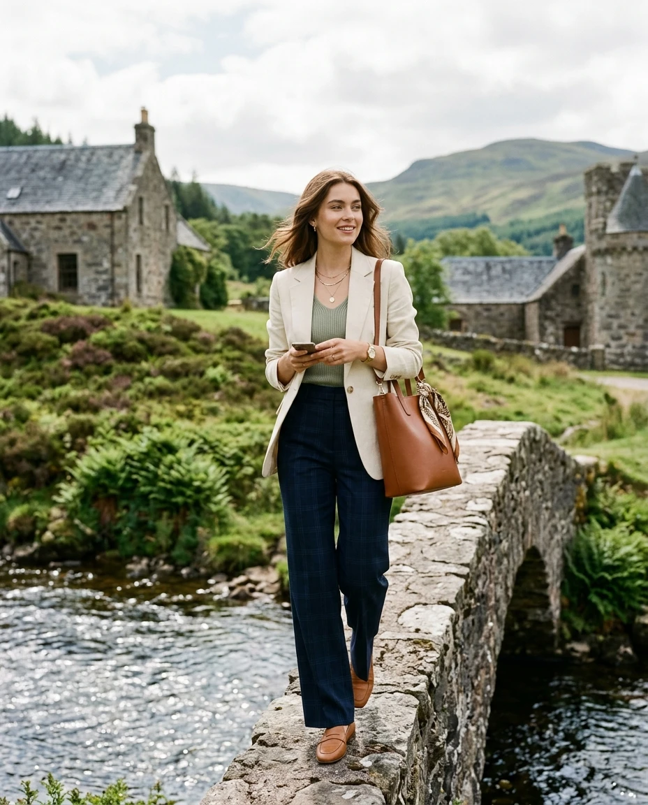 Gemma Deeks Style Guide: Smart Casual Birthday in Scotland Summer 2026