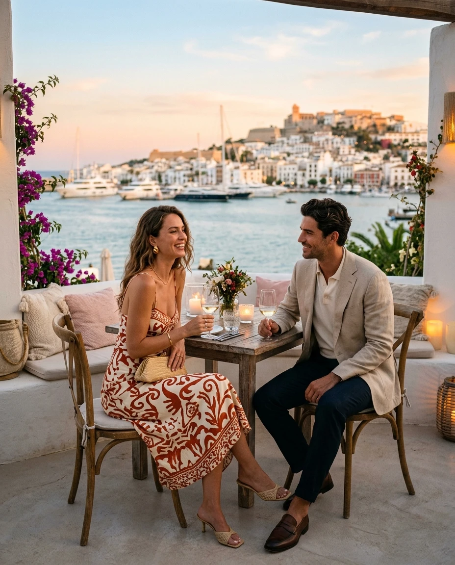 Gemma Deeks Style Guide: Smart Casual Date night in Ibiza Summer 2026