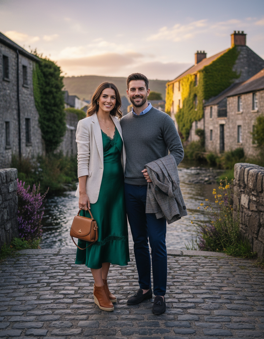 Gemma Deeks Style Guide: Smart Casual Date night in Ireland Summer 2026