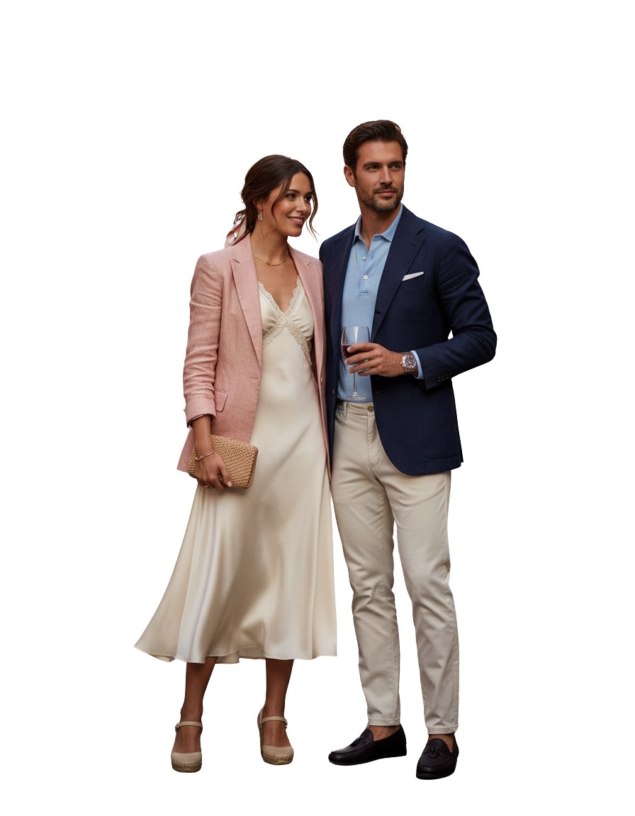 Gemma Deeks Style Guide: Smart Casual Date night in Spain Summer 2026