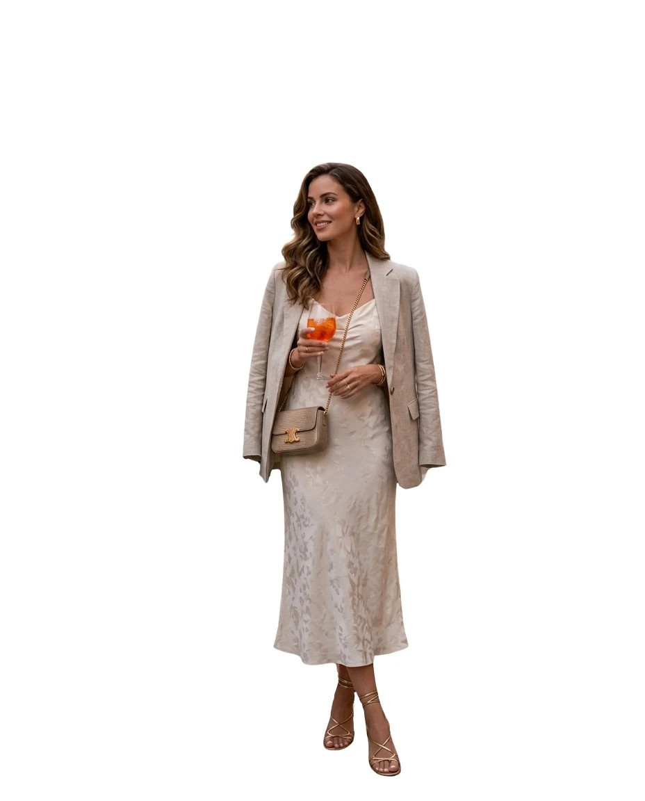 Gemma Deeks Style Guide: Smart Casual Date night in Venice Summer 2026