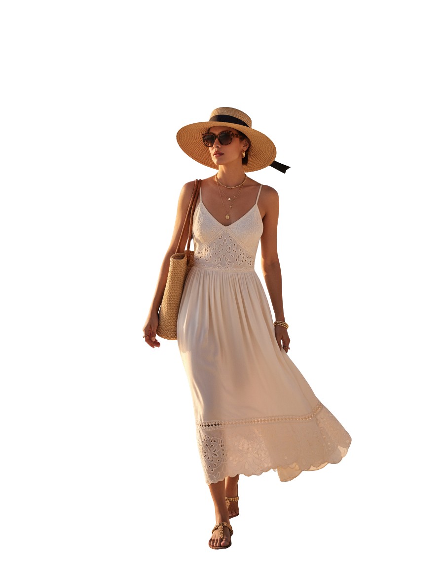 Gemma Deeks Style Guide: Smart Casual Designer Summer Dresses in Cancun Summer 2026