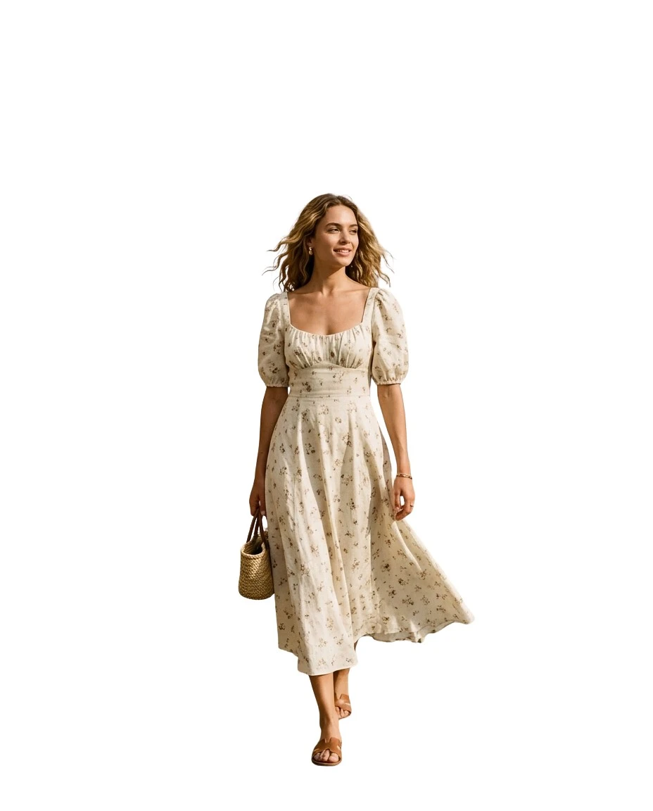 Gemma Deeks Style Guide: Smart Casual Designer Summer Dresses in Catalonia Summer 2026
