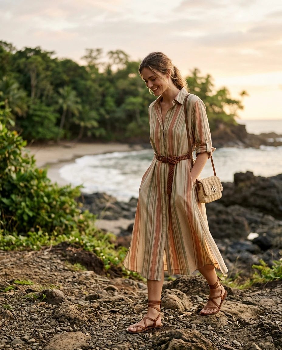 Gemma Deeks Style Guide: Smart Casual Designer Summer Dresses in Costa Rica Summer 2026