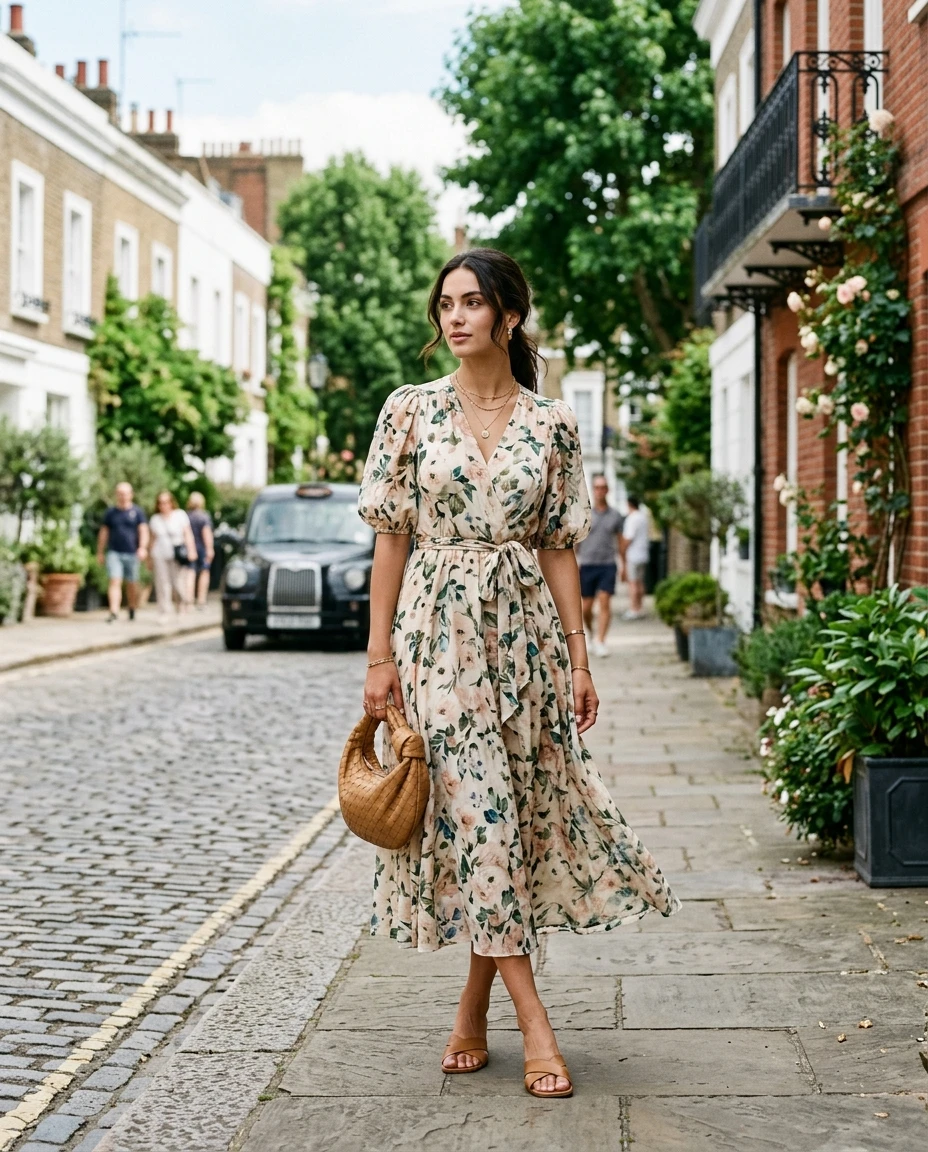 Gemma Deeks Style Guide: Smart Casual Designer Summer Dresses in London Summer 2026