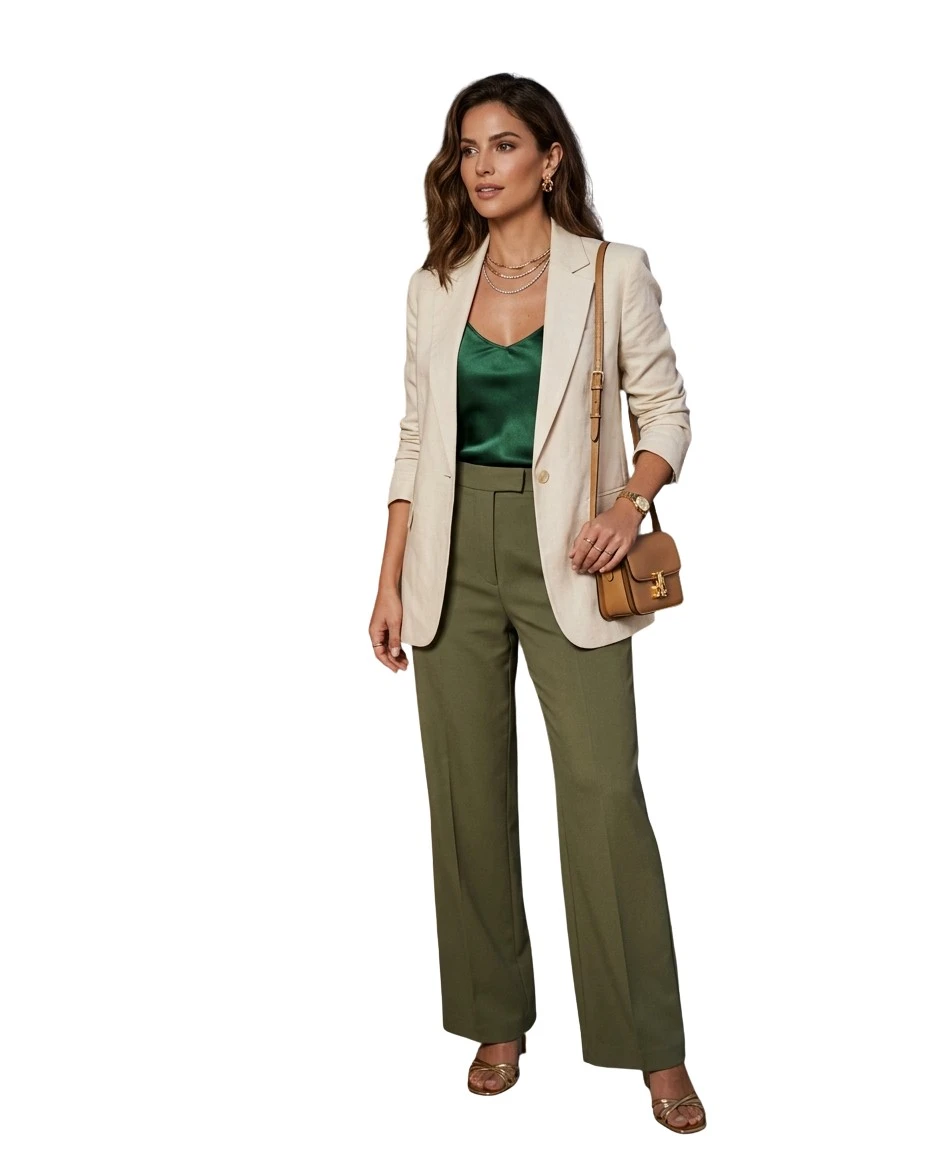 Gemma Deeks Style Guide: Smart Casual dinner outfit in Miami Summer 2026