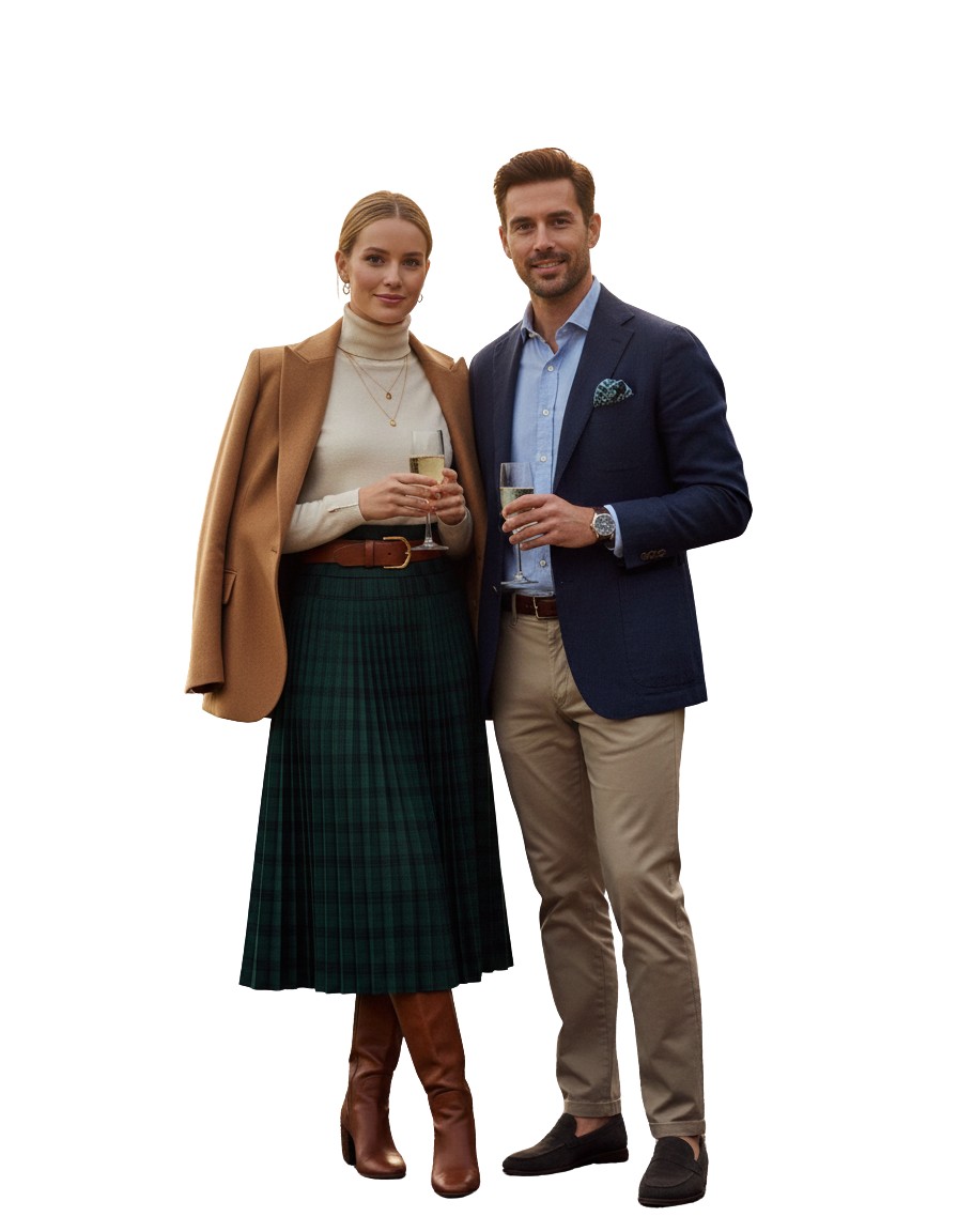 Gemma Deeks Style Guide: Smart Casual dinner outfit in Scotland Summer 2026