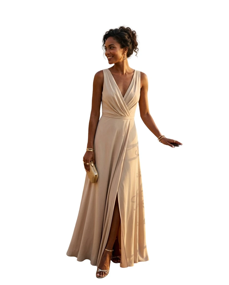 Gemma Deeks Style Guide: Smart Casual gala gown in Cyprus Summer 2026