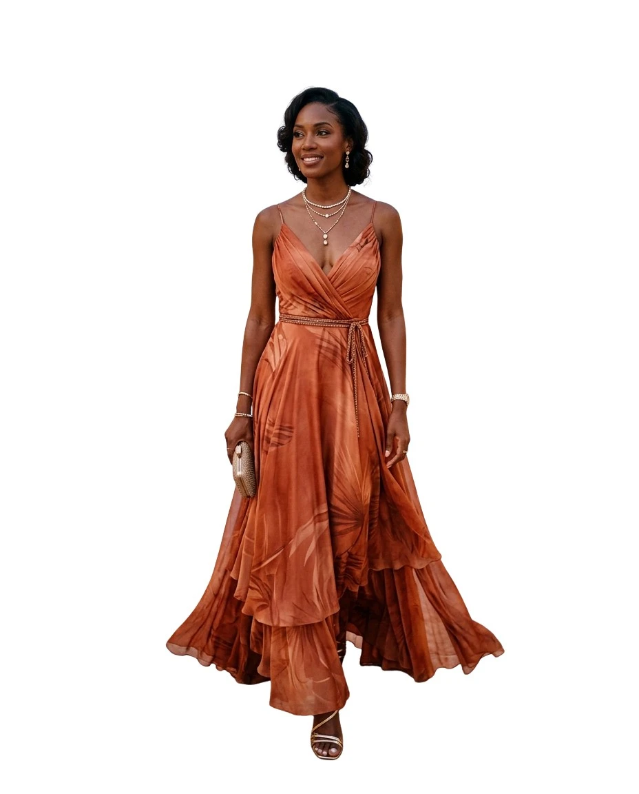 Gemma Deeks Style Guide: Smart Casual gala gown in La Romana Summer 2026