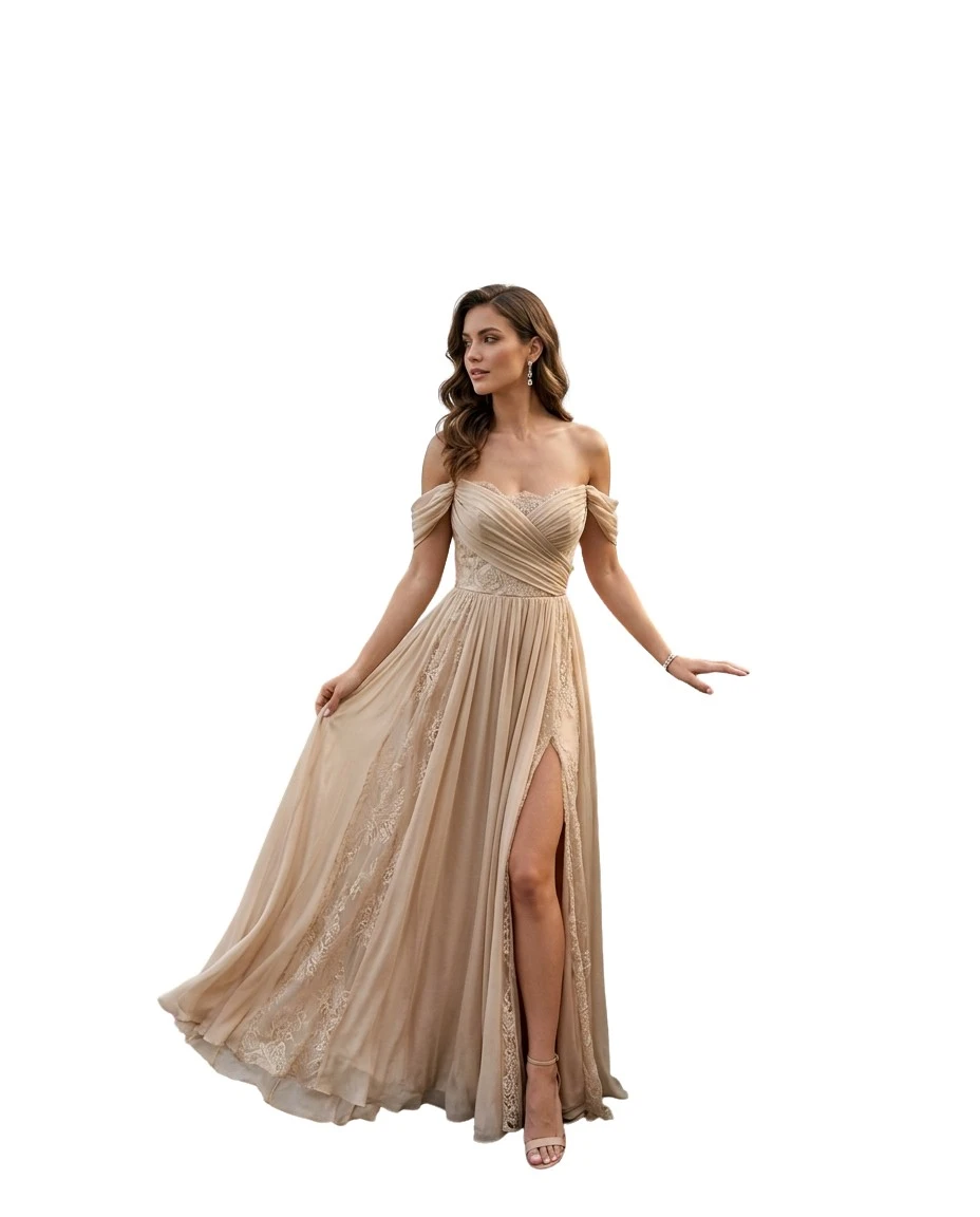 Gemma Deeks Style Guide: Smart Casual gala gown in Lake Como Summer 2026