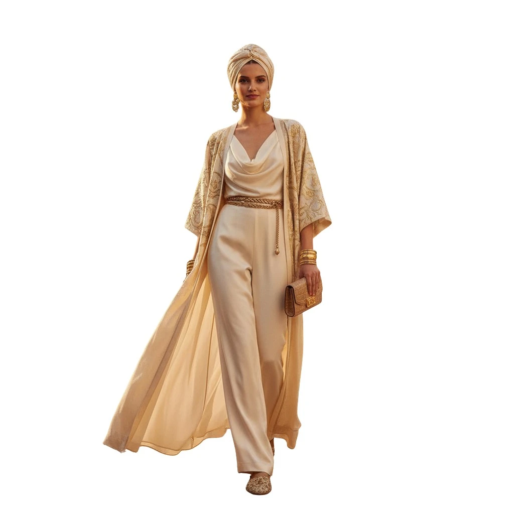 Gemma Deeks Style Guide: Smart Casual gala gown in Marrakech Summer 2026