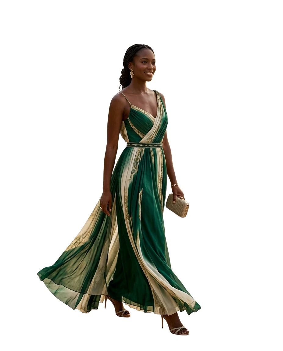 Gemma Deeks Style Guide: Smart Casual gala gown in Montego Bay Summer 2026