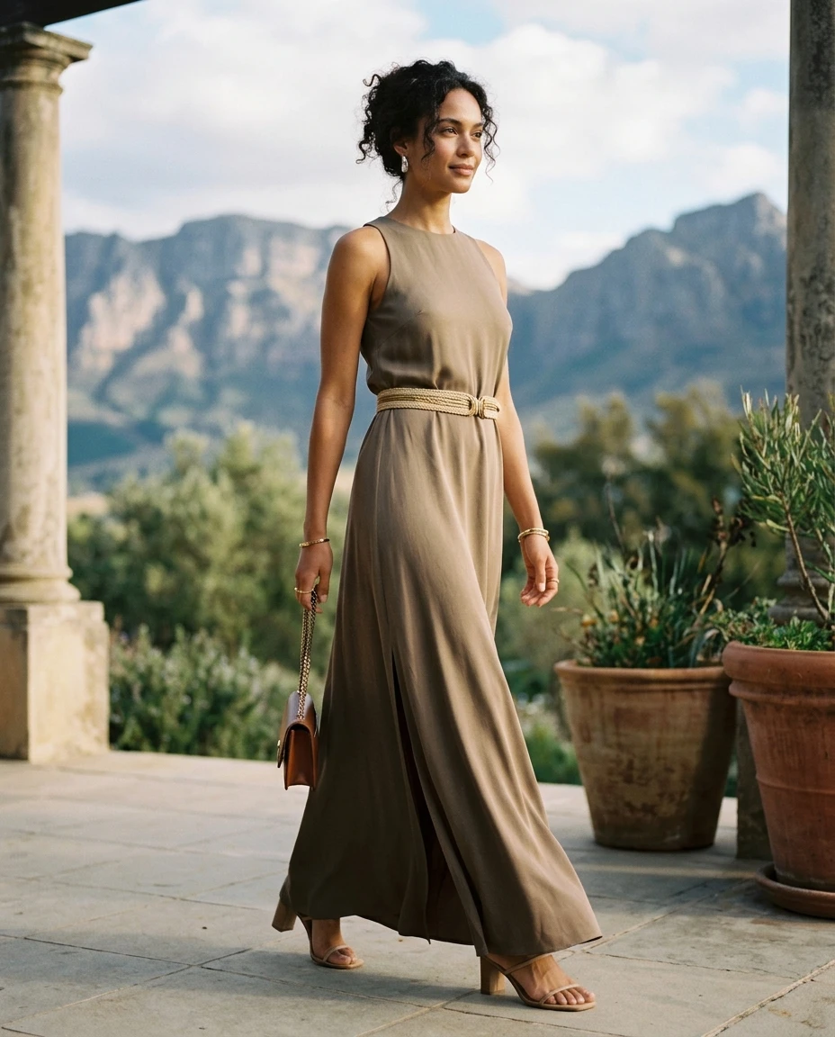 Gemma Deeks Style Guide: Smart Casual gala gown in South Africa Summer 2026