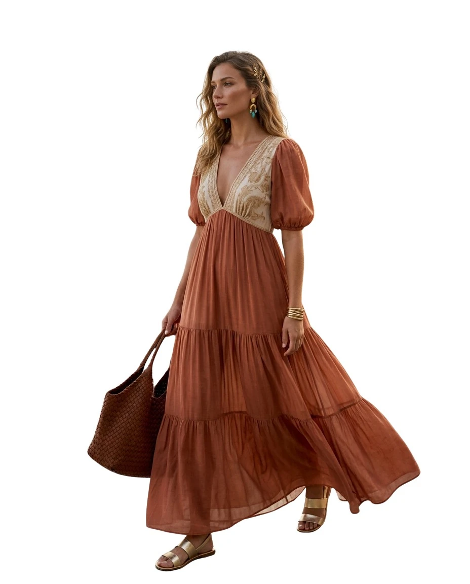 Gemma Deeks Style Guide: Smart Casual gala gown in Turkey Summer 2026