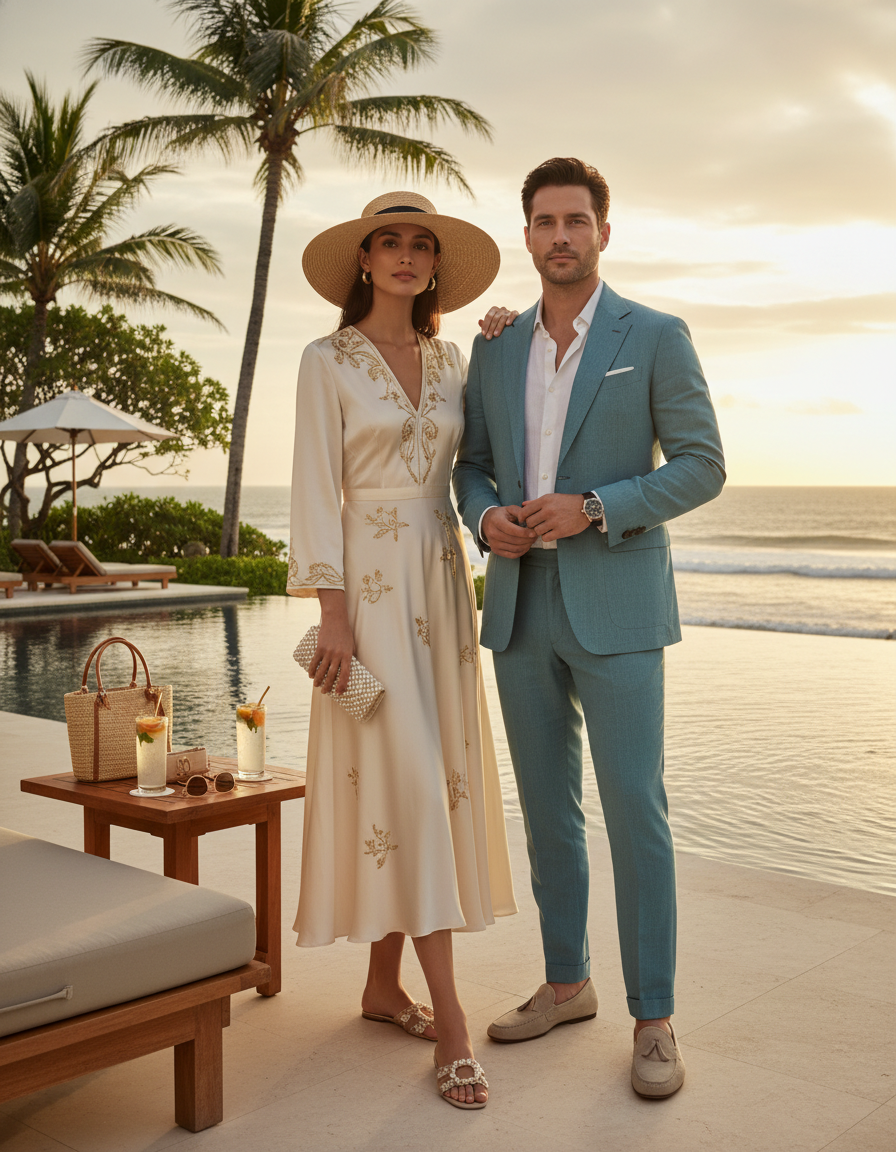Gemma Deeks Style Guide: Smart Casual Holiday parties in Bali Summer 2026