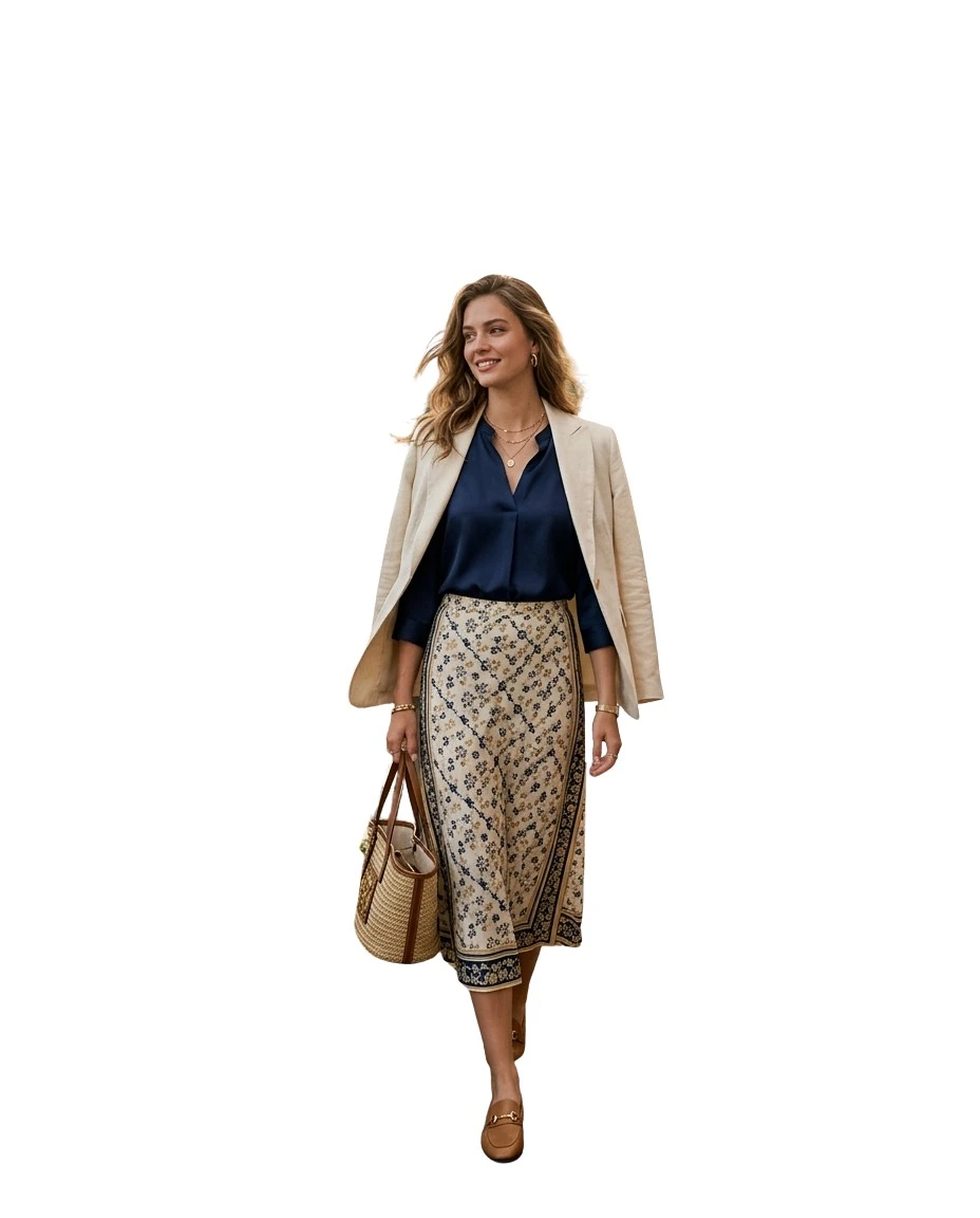 Gemma Deeks Style Guide: Smart Casual Holiday parties in Lake Como Summer 2026