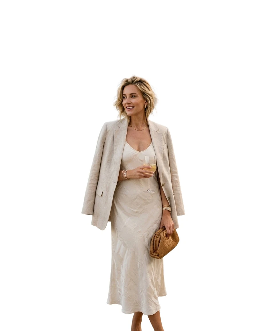 Gemma Deeks Style Guide: Smart Casual Holiday parties in Montenegro Summer 2026