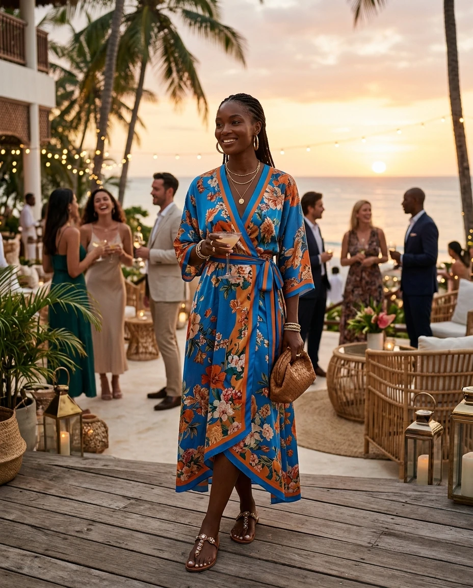 Gemma Deeks Style Guide: Smart Casual Holiday parties in Zanzibar Summer 2026