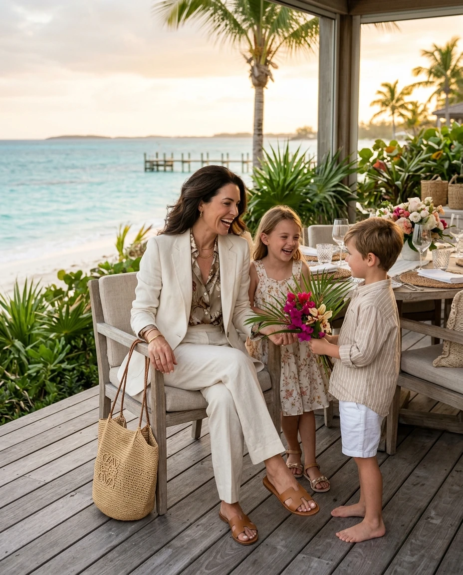 Gemma Deeks Style Guide: Smart Casual Mother’s Day in Bahamas Summer 2026