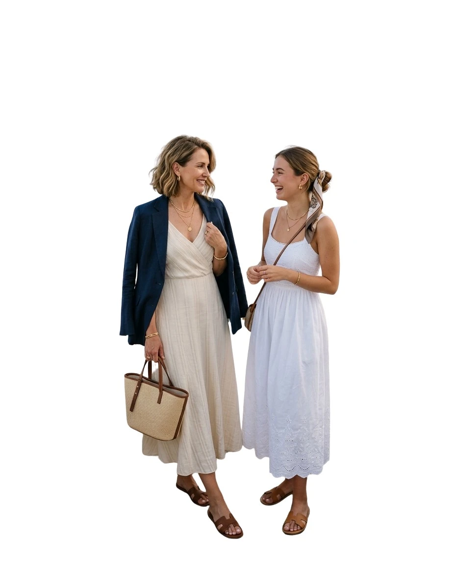 Gemma Deeks Style Guide: Smart Casual Mother’s Day in Greece Summer 2026