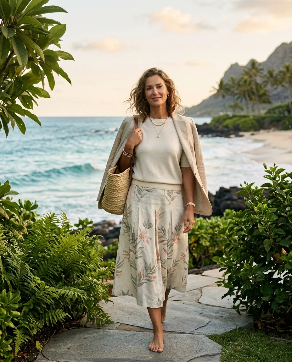 Gemma Deeks Style Guide: Smart Casual Mother’s Day in Hawaii Summer 2026