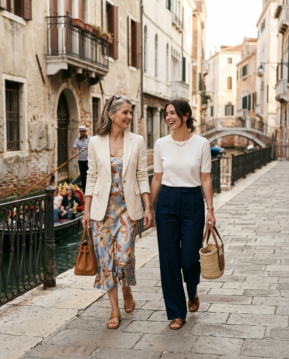 Gemma Deeks Style Guide: Smart Casual Mother’s Day in Venice Summer 2026