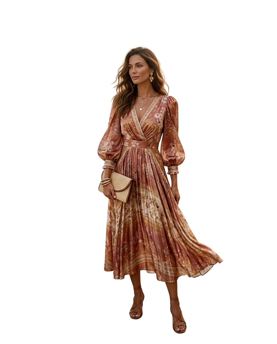 Gemma Deeks Style Guide: Smart Casual wedding guest dress in Cyprus Summer 2026