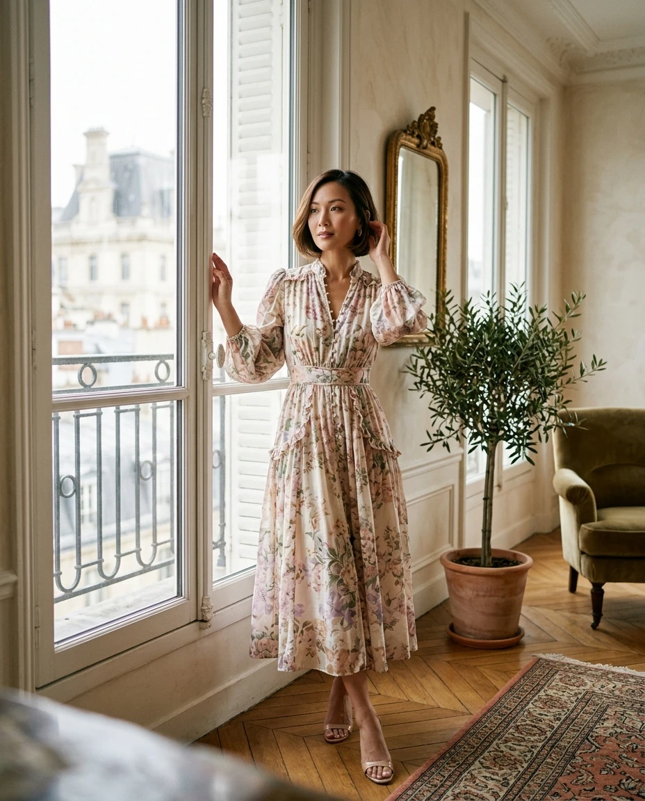 Gemma Deeks Style Guide: Stunning Zimmermann Dresses: Best Fits for Petites