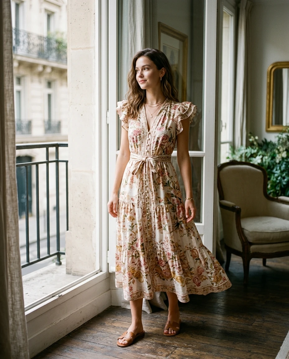 Gemma Deeks Style Guide: Stunning Zimmermann Dresses: Best for Petite Women