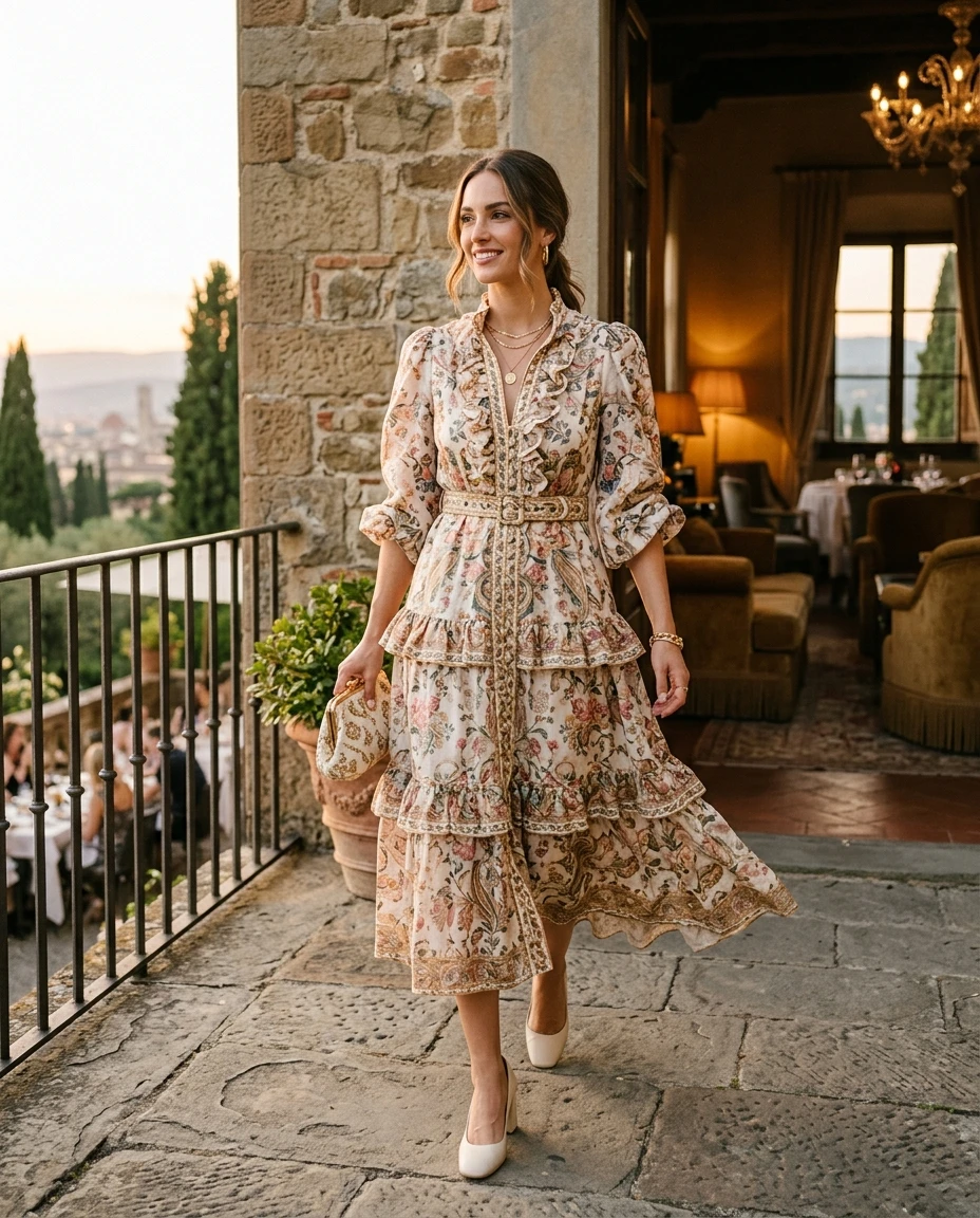 Gemma Deeks Style Guide: Zimmermann Dresses: Effortless Day-to-Night Elegance