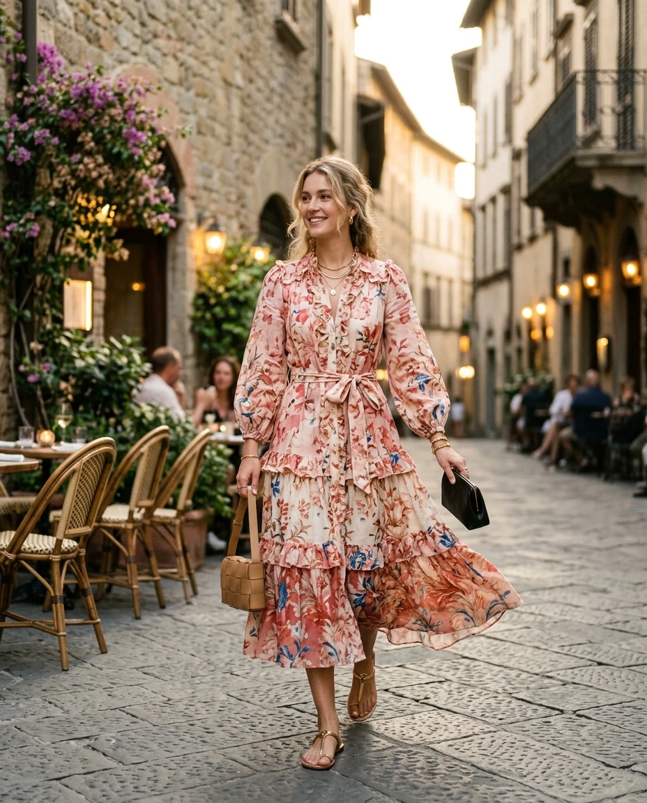 Gemma Deeks Style Guide: Zimmermann Dresses: Effortless Day-to-Night Elegance