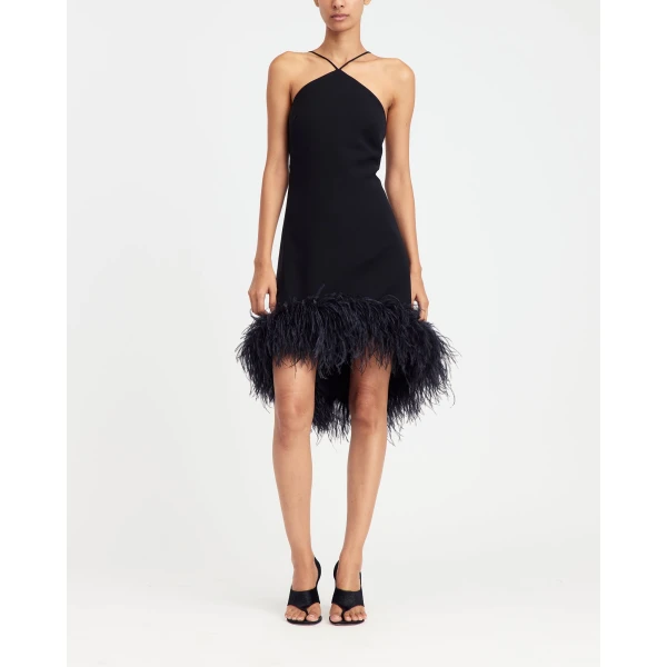 Elevate your elegance in this 16 Arlington Dresses from the luxury feather dress edit