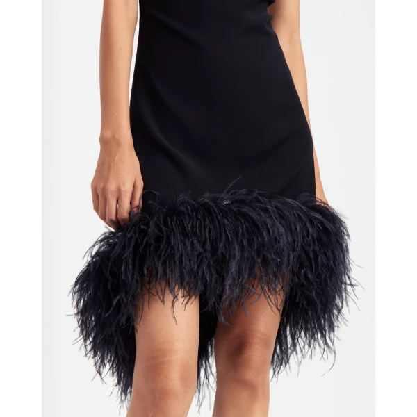 Elevate your elegance in this 16 Arlington Dresses from the luxury feather dress edit
