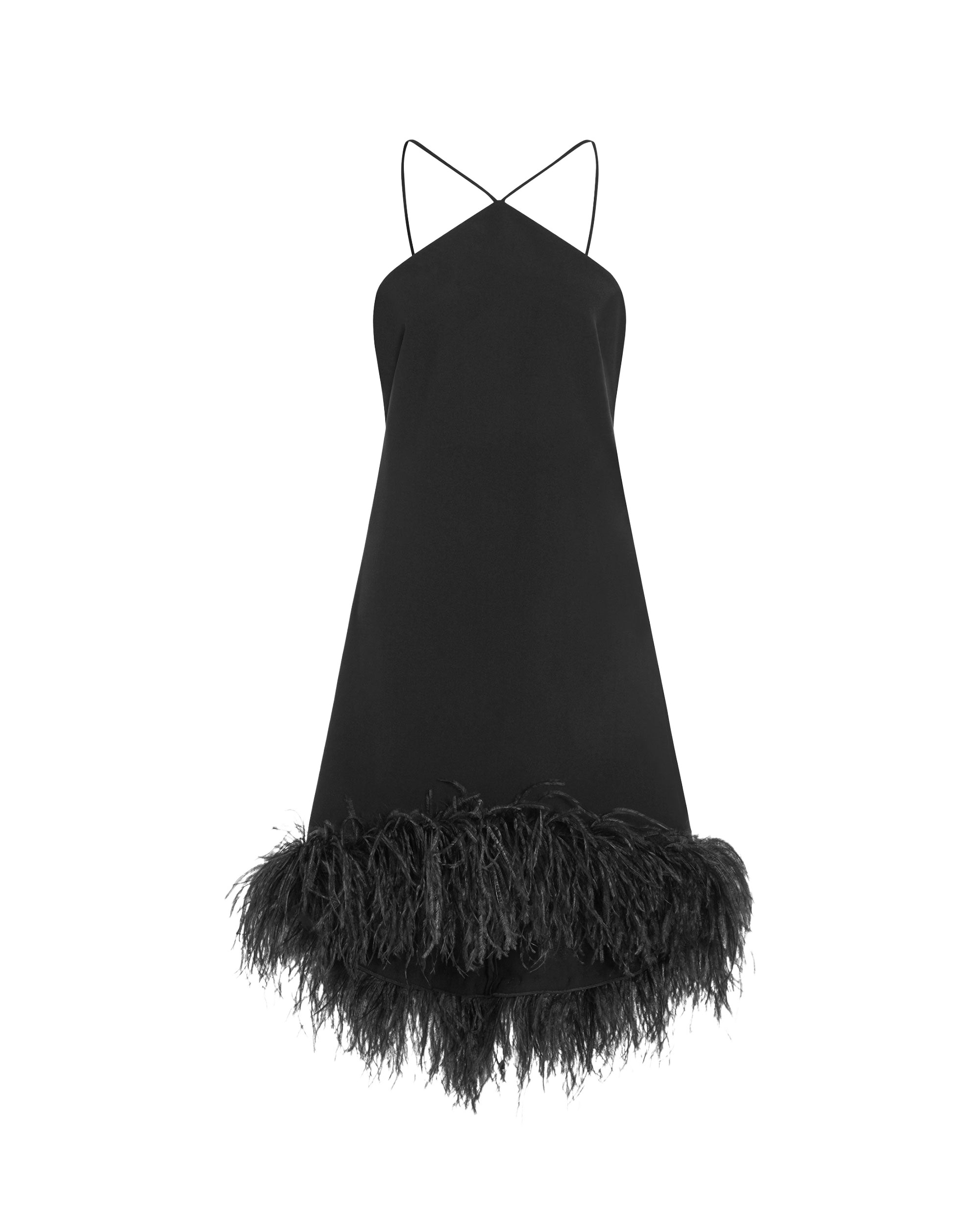 Elevate your elegance in this 16 Arlington Dresses from the luxury feather dress edit